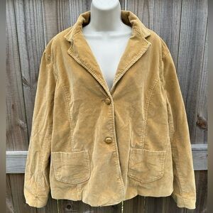 Labor of Love Maternity Corduroy Blazer Jacket - XL